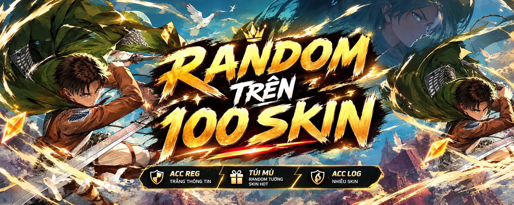 Random Trên 100skinn