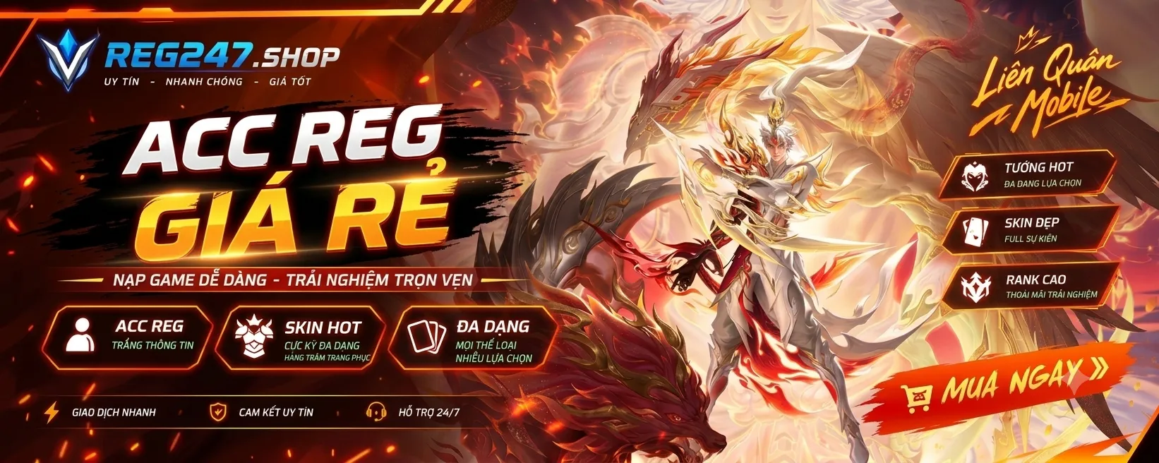 Mục Acc Reg Giá Rẻ
