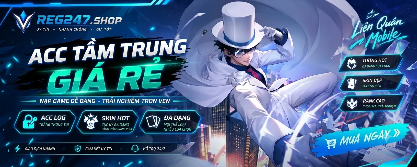 Acc Tầm Trung Giá Rẻ