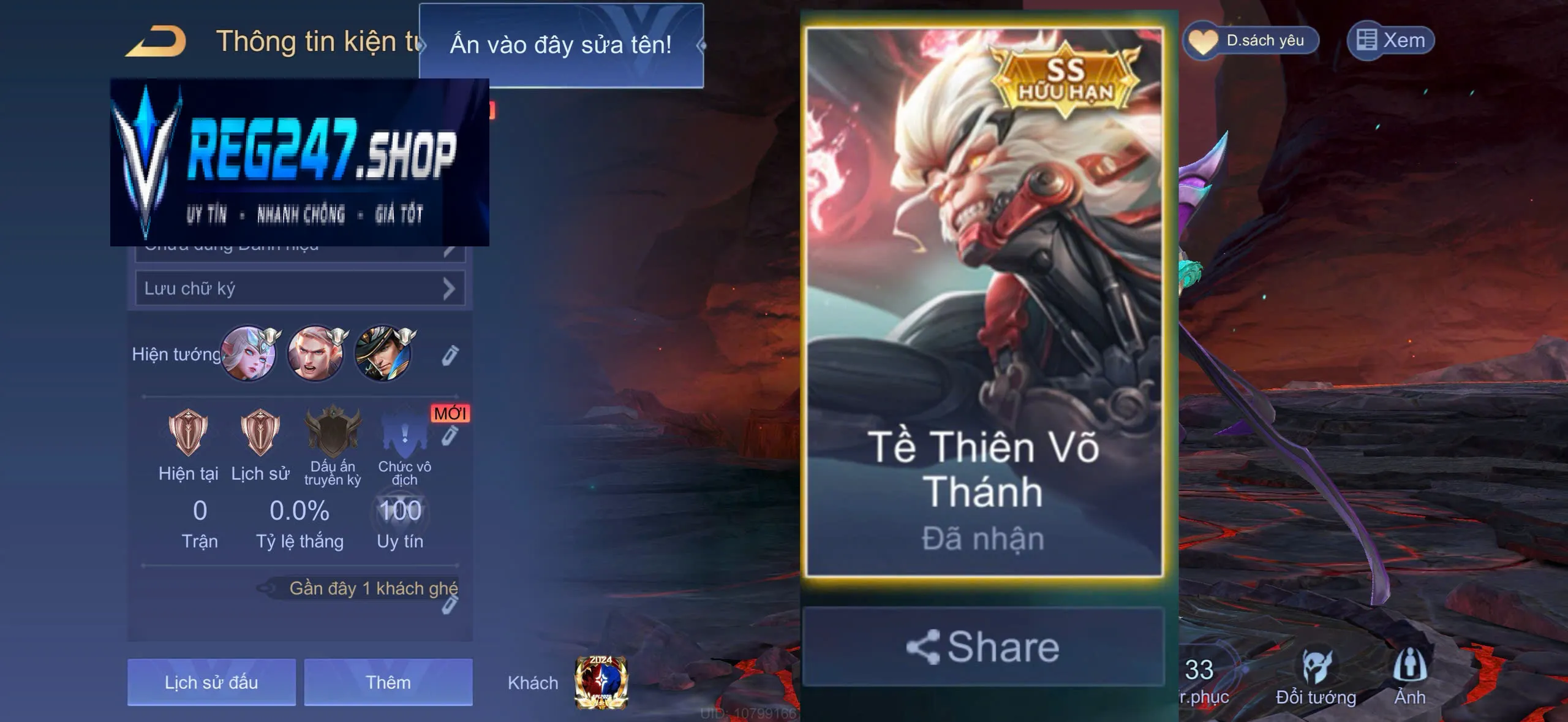 Ngộ Không Tề Thiên Võ Thánh